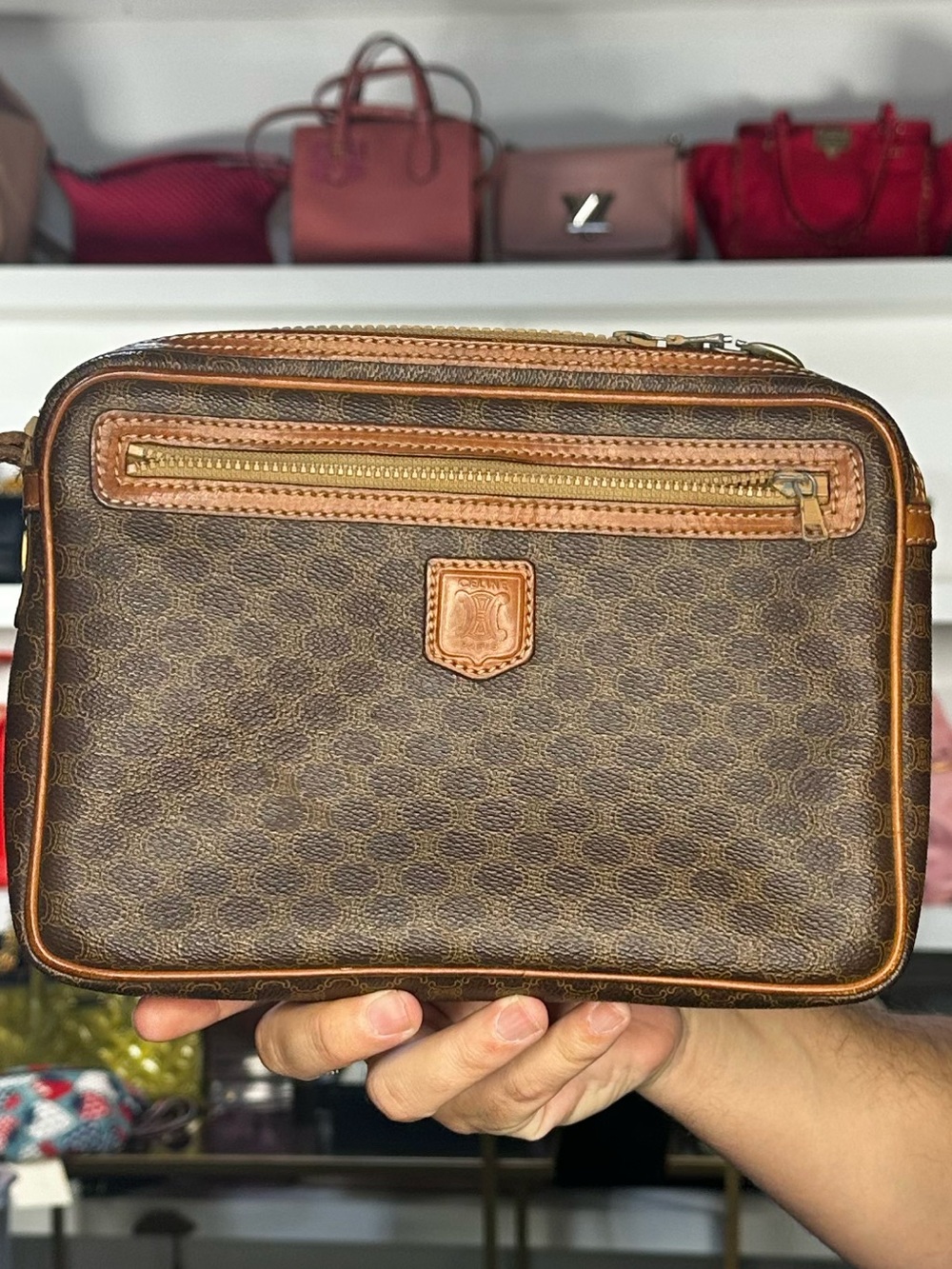 Celine Macadam Wristlet